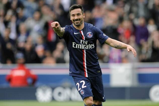 EZEQUIEL LAVEZZI (psg) - FOOTBALL : Paris Saint Germain PSG - OSC Lille LOSC - - Ligue 1 - 25 04 2015 FEP Panoramic 
