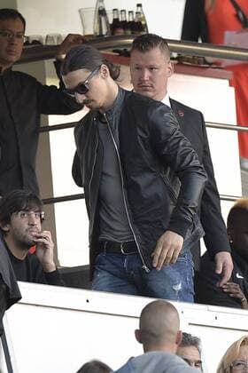 Zlatan Ibrahimovic (PSG) FOOTBALL : Paris Saint Germain PSG - OSC Lille LOSC - - Ligue 1 - 25 04 2015 JBAutissier Panoramic 
