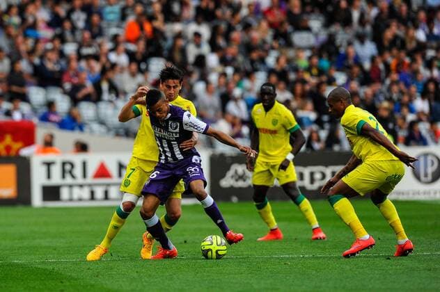 William Da Silva (tfc) FOOTBALL : Toulouse FC vs FC Nantes - 34eme journee de L1 - 25 04 2015 ThierryBreton 