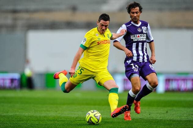 Jordan Veretout (fcn) FOOTBALL : Toulouse FC vs FC Nantes - 34eme journee de L1 - 25 04 2015 ThierryBreton 