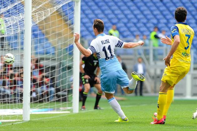 Aktuell Fußball, Italien, Serie A, Lazio Rom - AC Chievo Verona Football - soccer: Serie A, Lazio Rom - AC Chievo Verona, miroslav Klose xHOCHxZWEIx xItalyxPhotoxPressx 