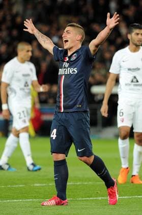 MARCO VERRATTI (psg) - JOIE FOOTBALL : Paris SG vs Metz - Ligue 1 - 28 04 2015 FEP Panoramic 