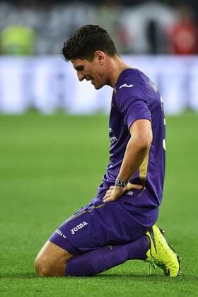 Mario Gomez Fiorentina Torino 28-04-2015 Juventus Stadium, Football Calcio Campionato Italiano Serie A 2014 2015 Juventus Turin vs ACF Fiorentina (FC Florenz) andreaxstaccioli