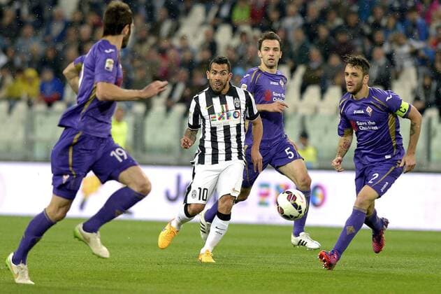 Carlos Tevez Juventus, Torino 29-04-2015, Juventus Stadium, Football Calcio 2014 2015 Serie A, Juventus Turin vs ACF Fiorentina (AC Florenz) filippoxalfero