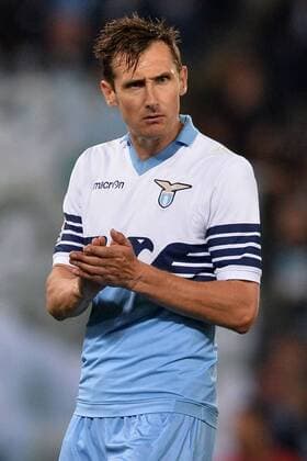 Miroslav Klose Lazio. Roma 29-04-2015 Stadio Olimpico. Football Calcio 2014 2015 Serie A. Lazio - Parma. Foto Antonietta Baldassarre Insidefoto AntoniettaxBaldassarre