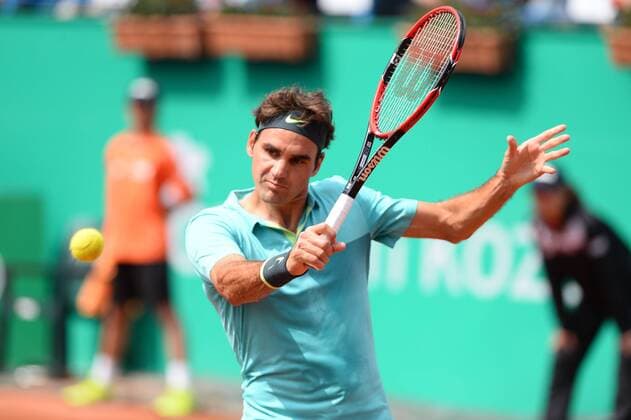 TEB BNP Paribas ATP Tennis Herren Istanbul Tennis Cup Quarter Final match between Roger Federer and Daniel Gimeno-Traver at Garanti Koza Arena in Istanbul on May 01, 2015. Pictured: Roger Federer 