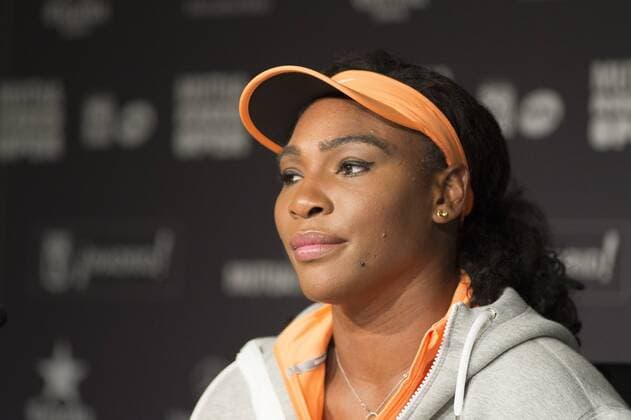 Aktuell Tennis, Damen, Madrid Open, PK und Showmatch Serena Williams May 1, 2015 - Madrid, Madrid, Spain - Serena Williams attends the press conference PK Pressekonferenz on 1st May 2015 at the Mutua Madrid Open, the Magic Box in Madrid, Spain. Serena Williams attends the press conference at the Mutua Madrid Open  - ZUMAn230