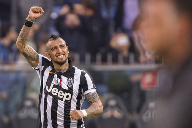 Arturo Vidal (Juventus), MAY 2, 2015 - Football Soccer : Italian Serie A match between Sampdoria 0-1 Juventus at Stadio Comunale Luigi Ferraris in Genova, Italy. NOxTHIRDxPARTYxSALES.  (ptmb074514)