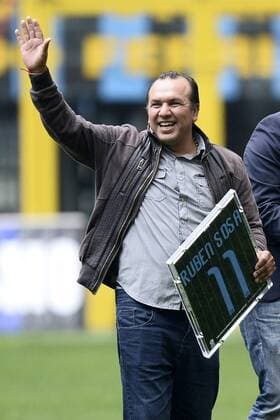 Mailand, Italien - Serie A, Inter Mailand vs. Chievo Verona: Ruben Sosa 