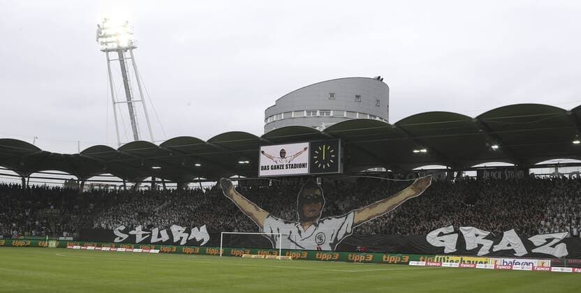 SOCCER - BL, Sturm GRAZ,AUSTRIA,03.MAY.15 - SOCCER - tipico Bundesliga, SK Sturm Graz. Image shows . Keywords: Wien Energie. GEPAxpictures xWolfgangxGrebien 