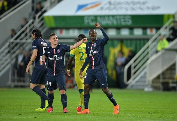 Aktuell Fußball, Frankreich, Ligue 1, FC Nantes - Paris St. Germain Blaise Matuidi (psg) FOOTBALL : Nantes vs Paris SG - Ligue 1 - 03 05 2015 AnthonyBIBARD FEP Panoramic 