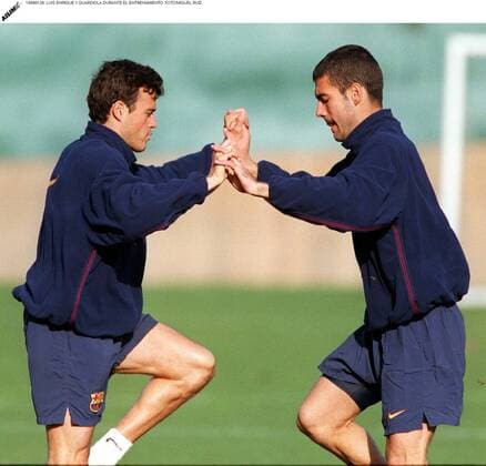 LUIS ENRIQUE Y PEP GUARDIOLA xMIGUELxRUIZx 