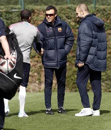 ENTRENAMIENTO DEL BARCELONA EN LA CIUDAD DEPORTIVA xFRANCESCxADELANTADOx 