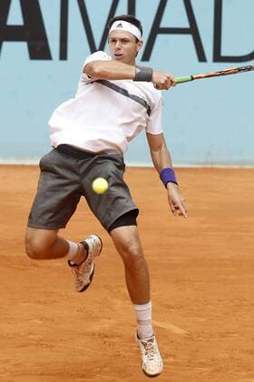 Alejandro Gonzalez during Madrid Open Tennis 2015 match.May, 4, 2015.  (20150504156)