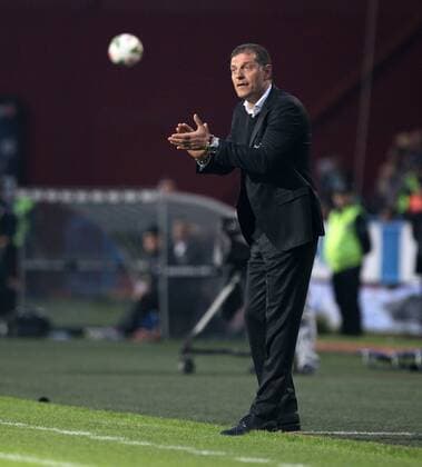 Turkey superleague match between Trabzonspor and Besiktas at Avni Aker Stadium in Ankara on May 03, 2015. Final Score: Trabzonspor 0 - Besiktas 2 Pictured: Coach Slaven Bilic of Besiktas. 