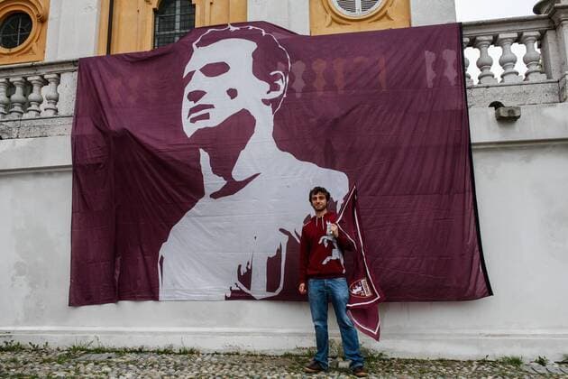 Turin, The commemoration took place, as every year, at the Basilica of Superga, May 4, 1949 when a plane carrying almost the entire Torino AC football team crashed. 