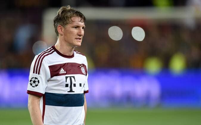 FUSSBALL CHAMPIONS LEAGUE SAISON 2014 2015 HALBFINALE HINSPIEL FC Barcelona Barca - FC Bayern Muenchen 06.05.2015 Bastian Schweinsteiger (FC Bayern Muenchen) 