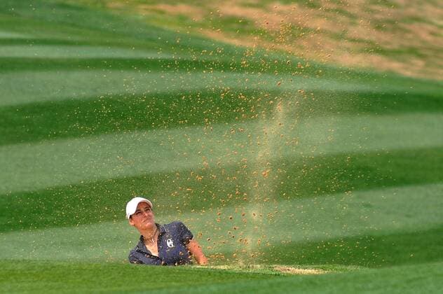 SHANGHAI, CHINA - MAY 07: (CHINA OUT) Margherita Rigon of Italy hits a shot during the first round match on day one of 2015 Buick Golf Championship at Shanghai Qizhong Garden Golf Club on May 7, 2015 in Shanghai, China.  CFP467131226 