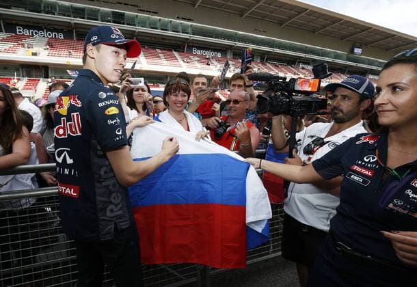 Motorsports: FIA Formula One World Championship WM Weltmeisterschaft 2015, Grand Prix of Spain, 26 Daniil Kvyat (RUS, Infiniti Red Bull Racing), xHOCHxZWEIx