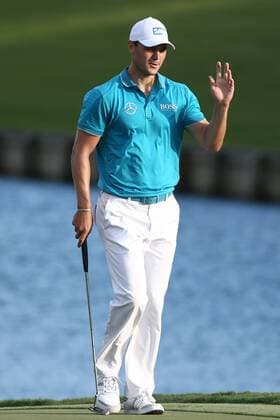 May 7, 2015 - Ponte Vedra Beach, Florida, United States - Martin Kaymer waves to the crowd after putting the 18th green during the first round of THE PLAYERS Championship. THE PLAYERS Championship - Round 1 - ZUMAw109