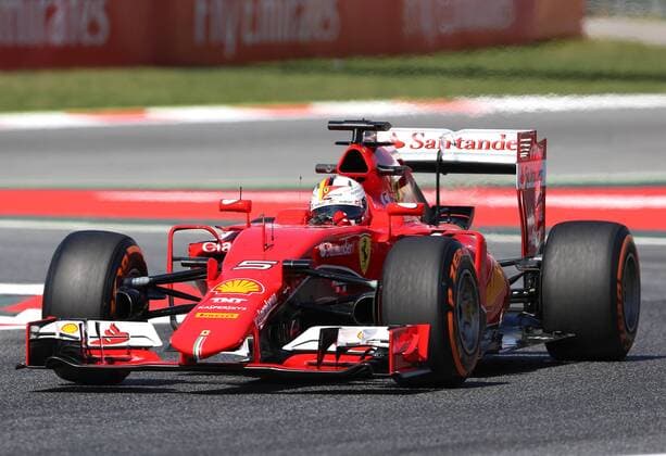 VETTEL Sebastian F1 Team F1 Scuderia Ferrari FIA Motorsport Formel 1 Saison 2015 Grand Prix von Spanien 2015 in Barcelona am 08.Mai 2015 