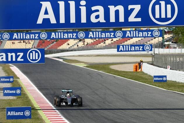 Motorsports: FIA Formula One World Championship WM Weltmeisterschaft 2015, Grand Prix of Spain, 44 Lewis Hamilton (GBR, Mercedes AMG Petronas Formula One Team), xHOCHxZWEIx
