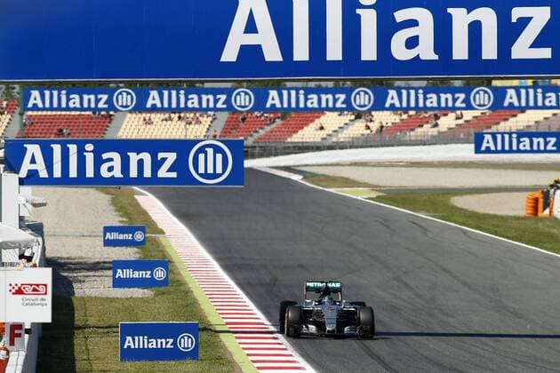 Motorsports: FIA Formula One World Championship WM Weltmeisterschaft 2015, Grand Prix of Spain, 6 Nico Rosberg (GER, Mercedes AMG Petronas Formula One Team), xHOCHxZWEIx