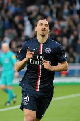 Aktuell Fußball, Frankreich, Ligue 1, Paris St Germain - EA Guingamp ZLATAN IBRAHIMOVIC (psg) - JOIE FOOTBALL : Paris SG vs Guingamp - Ligue 1 - 08 05 2015 FEP Panoramic 