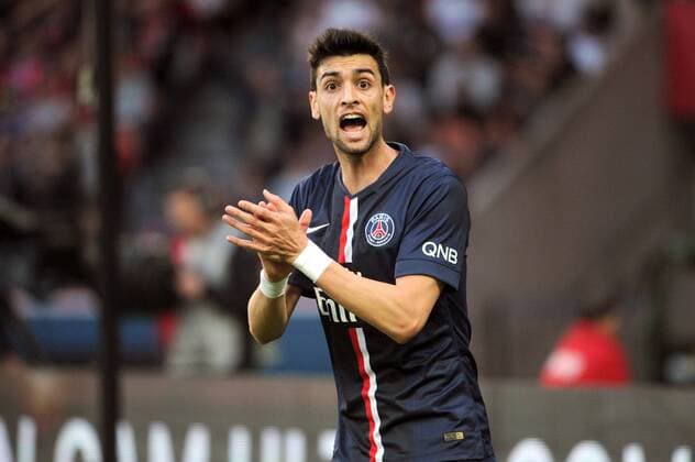 JAVIER PASTORE (psg) - COLERE FOOTBALL : Paris SG vs Guingamp - Ligue 1 - 08 05 2015 FEP Panoramic 