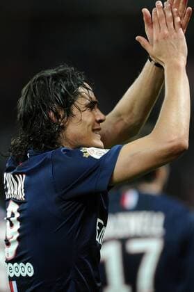 EDINSON CAVANI (psg) - JOIE FOOTBALL : Paris SG vs Guingamp - Ligue 1 - 08 05 2015 FEP Panoramic 