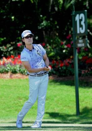 08 May 2015: Kevin Na 13th tee during the second round of The Players Championship at TPC Sawgrass Ponte Vedra Beach Florida. GOLF: MAY 08 PGA Golf Herren - THE PLAYERS Championship - Second Round Icon150580571 EDITORIAL USE ONLY