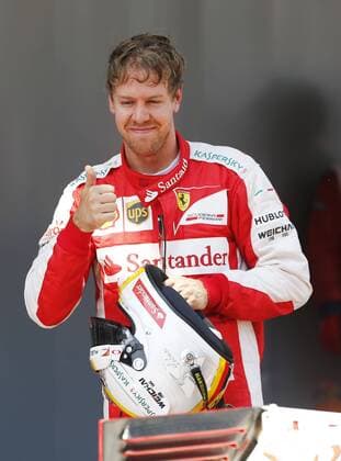 Motorsports: FIA Formula One World Championship WM Weltmeisterschaft 2015, Grand Prix of Spain, 5 Sebastian Vettel (GER, Scuderia Ferrari), xHOCHxZWEIx