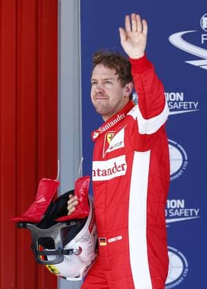 Motorsports: FIA Formula One World Championship WM Weltmeisterschaft 2015, Grand Prix of Spain, 5 Sebastian Vettel (GER, Scuderia Ferrari), xHOCHxZWEIx