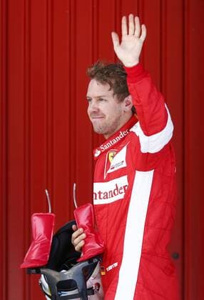 Motorsports: FIA Formula One World Championship WM Weltmeisterschaft 2015, Grand Prix of Spain, 5 Sebastian Vettel (GER, Scuderia Ferrari), xHOCHxZWEIx