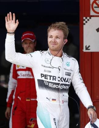 Motorsports: FIA Formula One World Championship WM Weltmeisterschaft 2015, Grand Prix of Spain, 6 Nico Rosberg (GER, Mercedes AMG Petronas Formula One Team), xHOCHxZWEIx