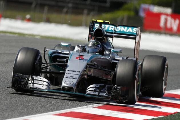 Motorsports: FIA Formula One World Championship WM Weltmeisterschaft 2015, Grand Prix of Spain, 6 Nico Rosberg (GER, Mercedes AMG Petronas Formula One Team), xHOCHxZWEIx