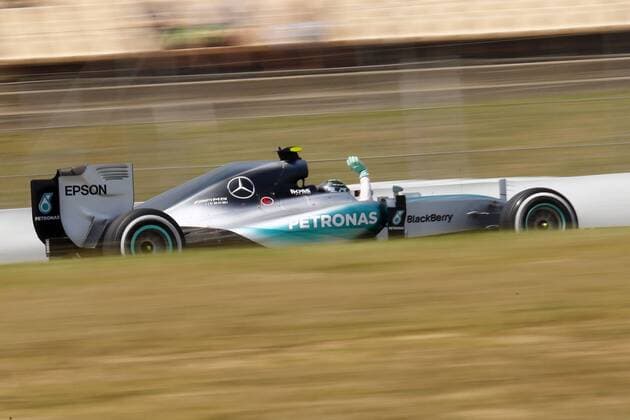 Motorsports: FIA Formula One World Championship WM Weltmeisterschaft 2015, Grand Prix of Spain, 6 Nico Rosberg (GER, Mercedes AMG Petronas Formula One Team), xHOCHxZWEIx