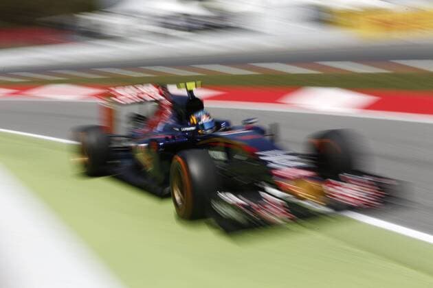 Motorsports: FIA Formula One World Championship WM Weltmeisterschaft 2015, Grand Prix of Spain, 55 Carlos Sainz Junior (ESP, Scuderia Toro Rosso), xHOCHxZWEIx