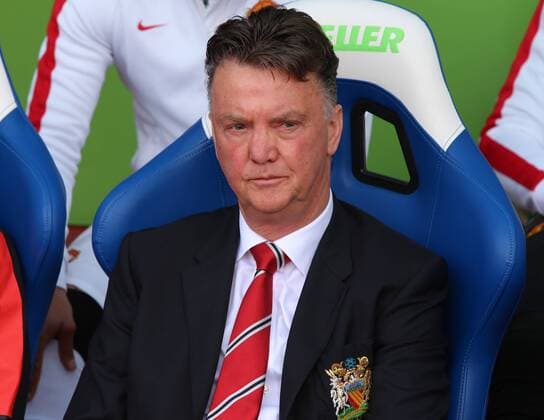 09.05.2015. London, England. Barclays Premier League. Crystal Palace versus Manchester United ManU Louis Van Gaal xJasonxHearnx  ActionPlus11619361
