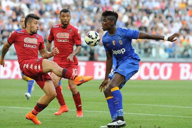 Aktuell Fußball, Italien, Juventus Turin - Cagliari Calcio Serie A, Juventus Turin - US Cagliari Calcio paul pogba xHOCHxZWEIx xItalyxPhotoxPressx 