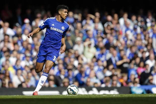 Aktuell FuÃŸball, England, FC Chelsea - FC Liverpool 10.05.2015. London, England. Barclays Premier League. Chelsea versus Liverpool. Chelsea& x2019;s Ruben Loftus-Cheek in action xCraigxMercerx  ActionPlus11619869