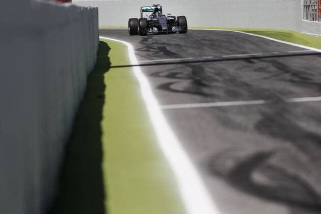 Motorsports: FIA Formula One World Championship WM Weltmeisterschaft 2015, Grand Prix of Spain, 6 Nico Rosberg (GER, Mercedes AMG Petronas Formula One Team), xHOCHxZWEIx