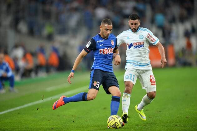 Aktuell Fußball, Frankreich, Olympique Marseille - AS Monaco Layvin Kurzawa (mon) - Romain Alessandrini (om) FOOTBALL : Marseille vs Monaco - Ligue 1 - 10 05 2015 AnthonyBIBARD FEP Panoramic 