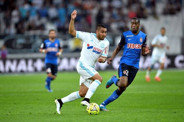 Aktuell Fußball, Frankreich, Olympique Marseille - AS Monaco Dimitri Payet (om) - Geoffrey Kondogbia (mon) FOOTBALL : Marseille vs Monaco - Ligue 1 - 10 05 2015 AnthonyBIBARD FEP Panoramic 
