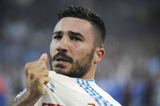 Joie but Alessandrini (OM) FOOTBALL : Marseille vs Monaco - Ligue 1 - 10 05 2015 FranckPennant Panoramic 