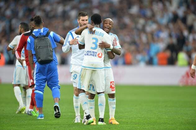 Andre Ayew (om) FOOTBALL : Marseille vs Monaco - Ligue 1 - 10 05 2015 AnthonyBIBARD FEP Panoramic 