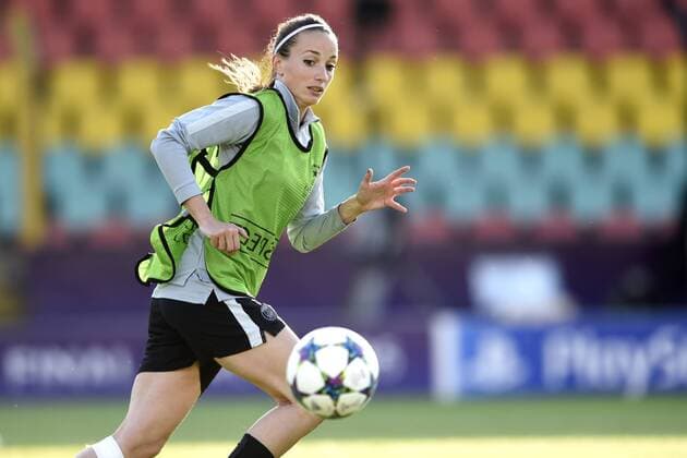 May 13, 2015 - Berlin, - 150513 Saint Germain PSG Kosovare Asllani Champions League 13.5.2015 - Berlin..Foto: JohannaxLundberg kod JL 135372 News - May 13, 2015  - ZUMAb138