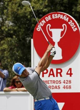 BARCELONA -may 14- SPAIN: Sergio Garcia in the Spain Open Golf, held in the Club de Golf El Prat, may 14, 2015. Photo: Joan Valls Urbanandsport Cordon Press 