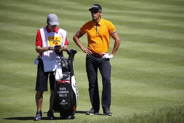 BARCELONA -may 15- SPAIN: Rafael Cabrera Bello in the Spain Open Golf, held in the Club de Golf El Prat, may 15, 2015. Photo: Joan Valls Urbanandsport Cordon Press 