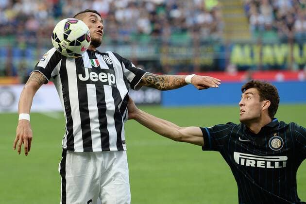 Aktuell Fußball, Italien, Serie A, Inter Mailand - Juventus Turin Serie A Inter Mailand - Juventus Turin Roberto Pereyra-Mateo Kovacic 